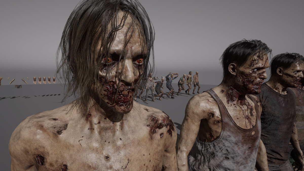 Modular Zombie Male