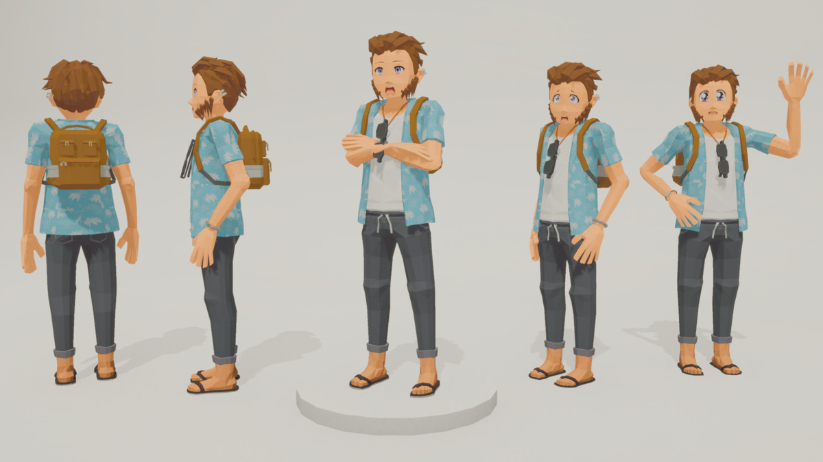 Anime Stylized Character Customizer