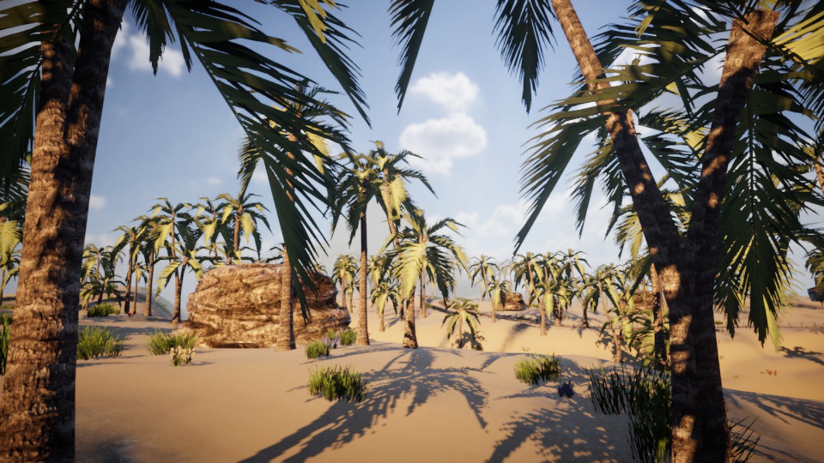 Mobile Palm Tree Bundle (for URP)