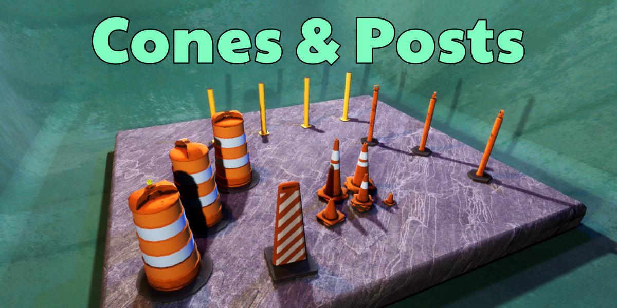 Traffic/Construction Props & Road Generation