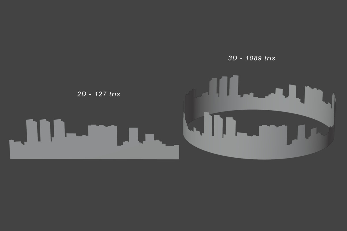 PolyArt Series - Landscape Planes (2D & 3D)