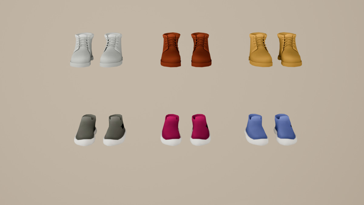 Modular Female Character Creator