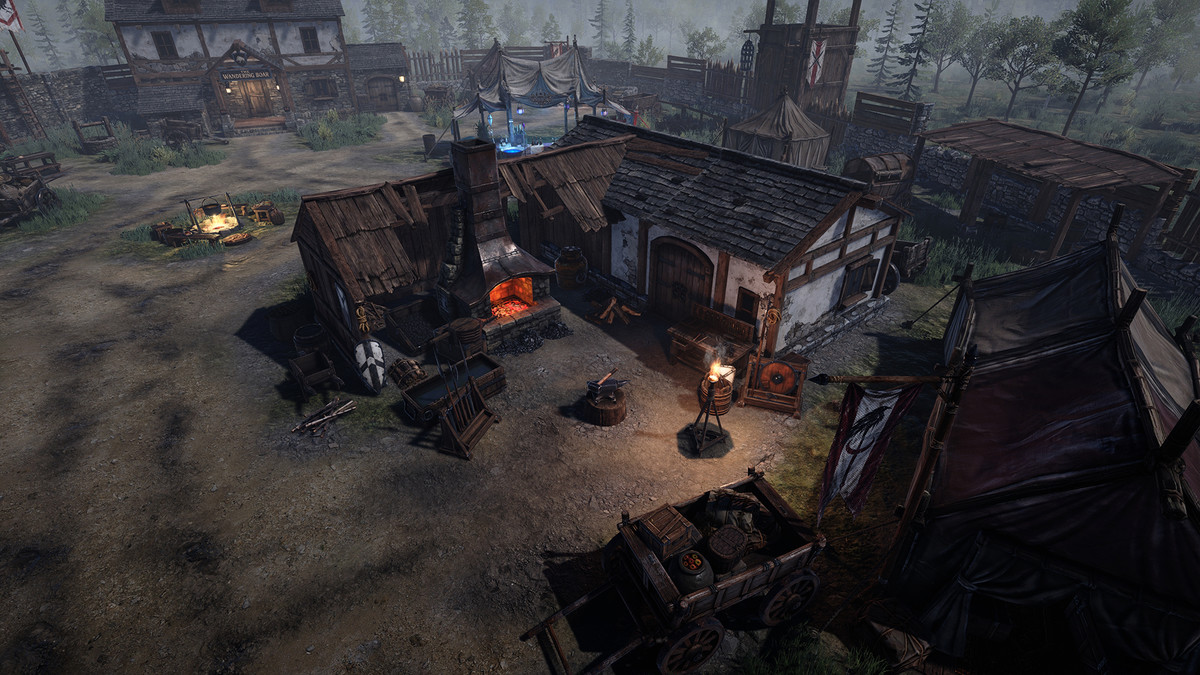 Dark Fantasy Bandit Camp & Wilderness