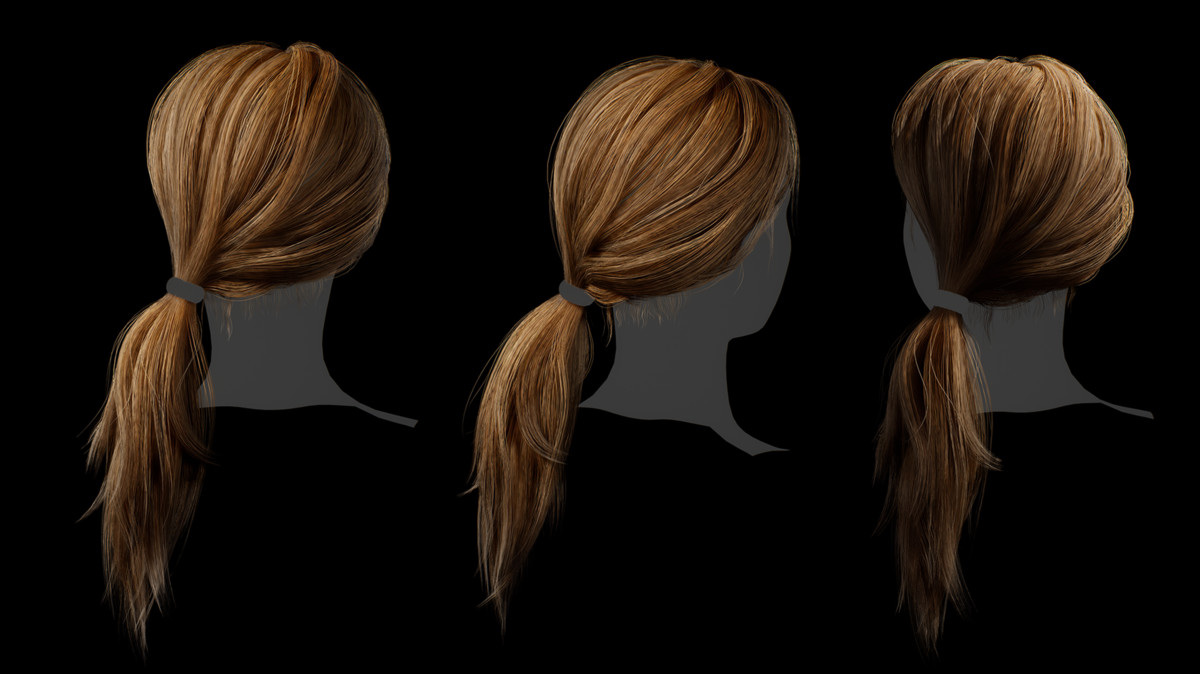 Essential Real-Time Hair Pack – Game-Ready Hairstyles for Unity