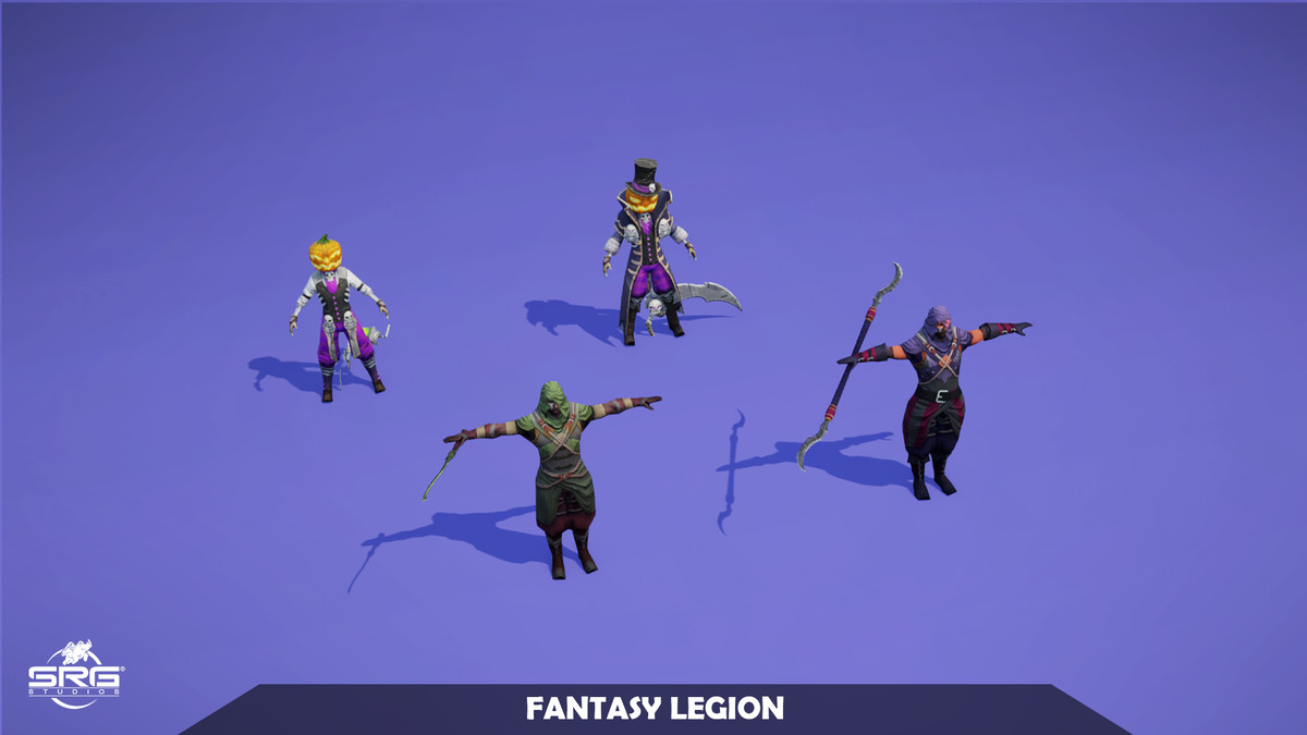 Ultra Legion - Sci Fi & Fantasy 3D Character Mega Pack