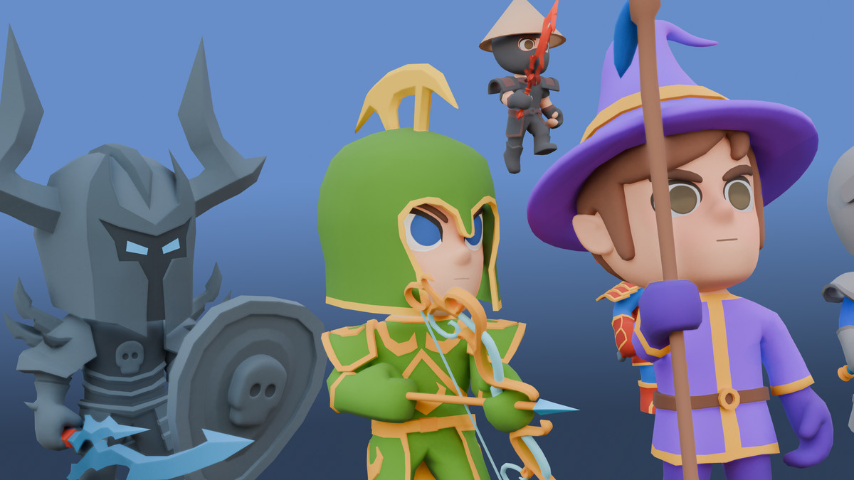 3D RPG Characters - Fantasy