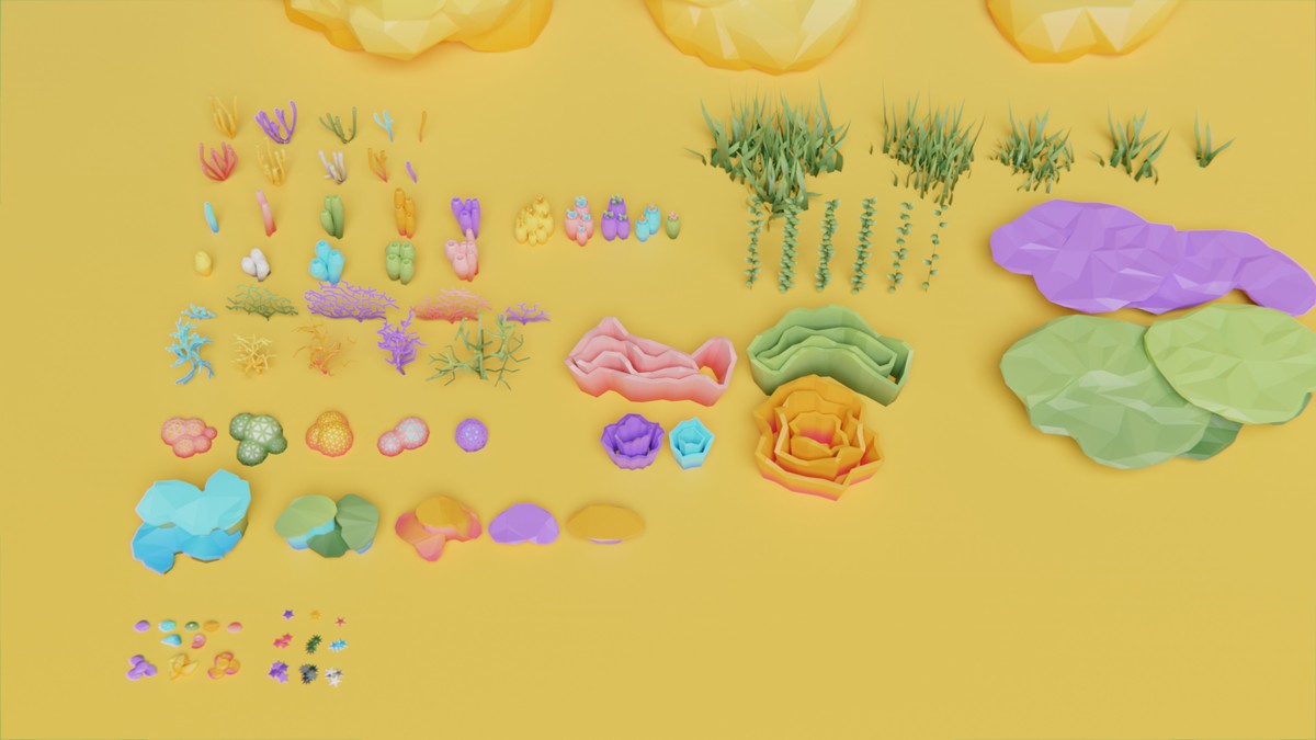 Low Poly Underwater World by IGS