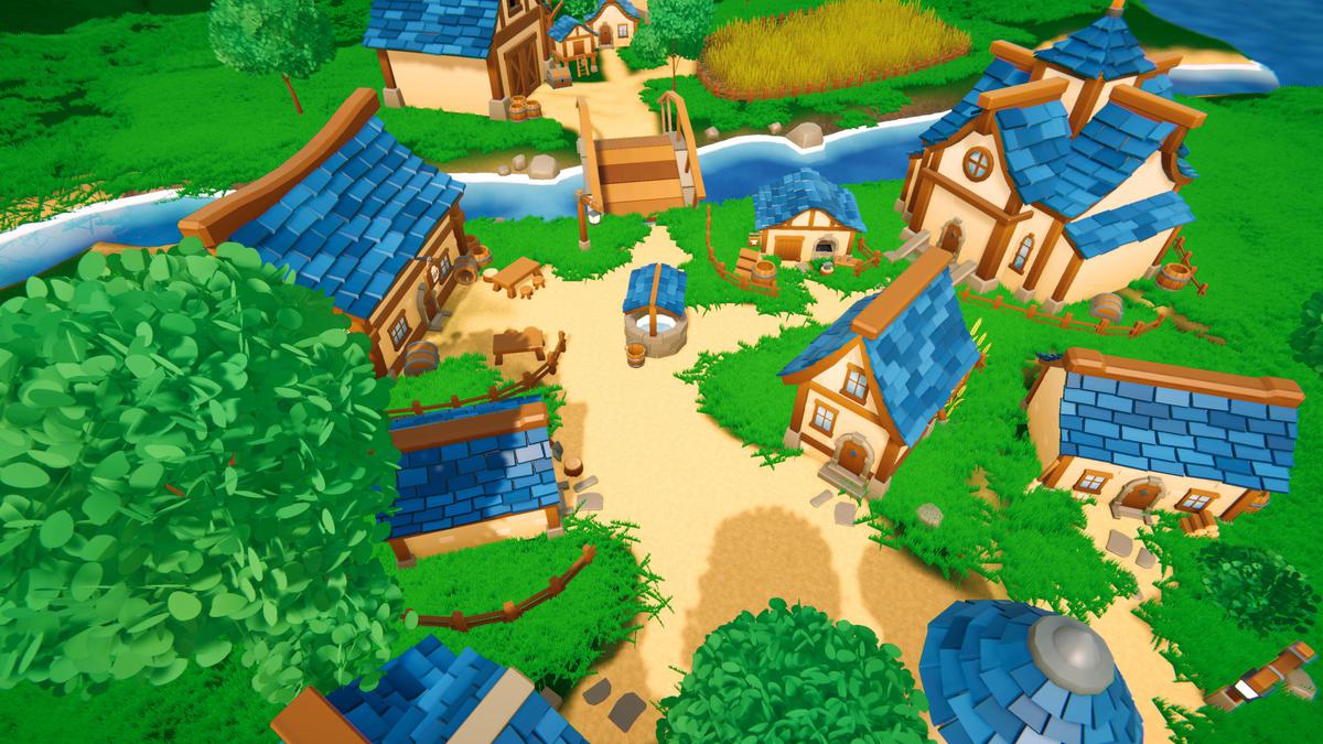 Stylized Fantasy Village Kit