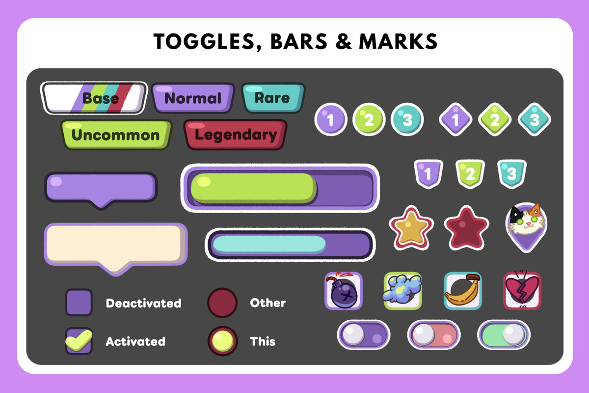 Toon & Playful GUI - Lite Pack