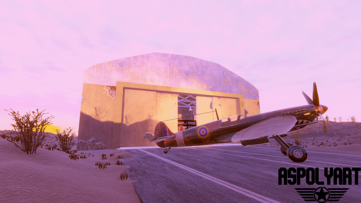 Old Aircraft Hangar