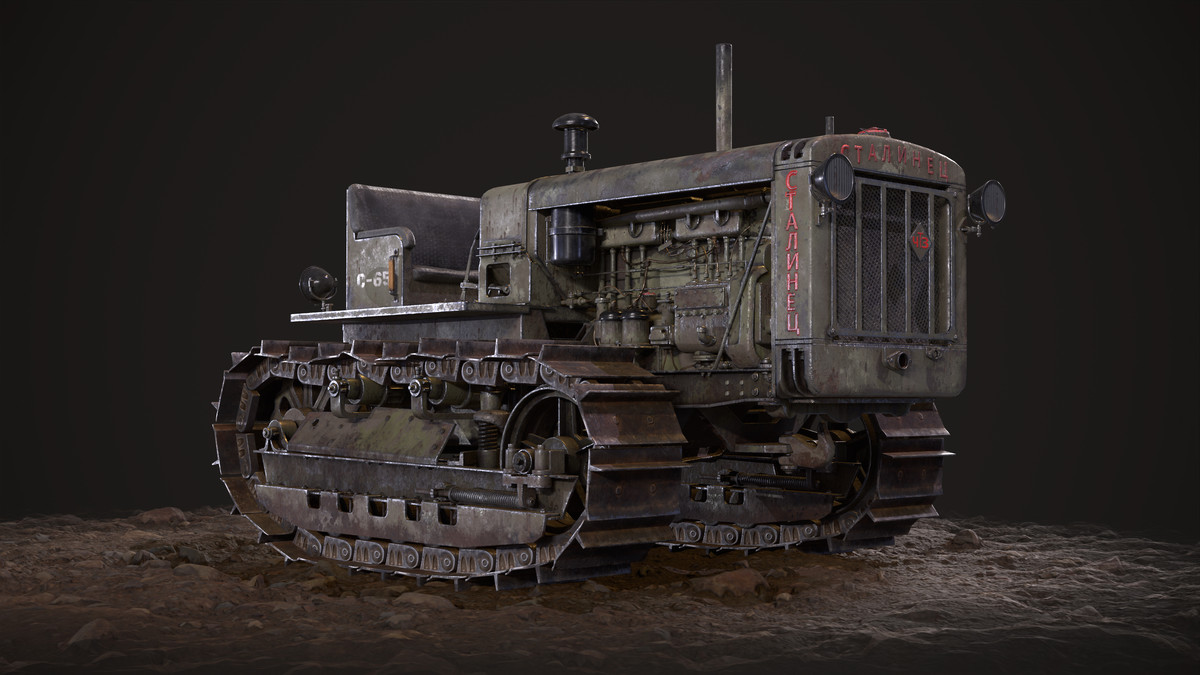Tractor S-65 WW II