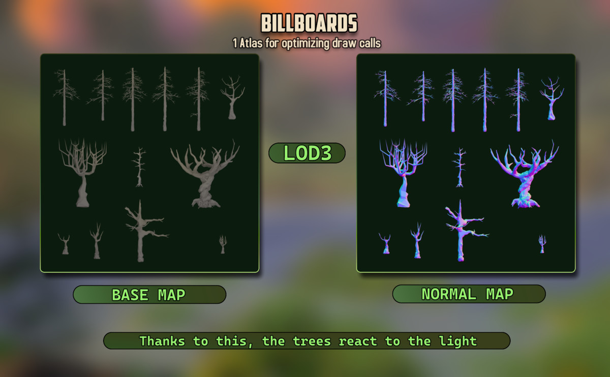 Stylized Spooky Forest - Pro Nature Biome
