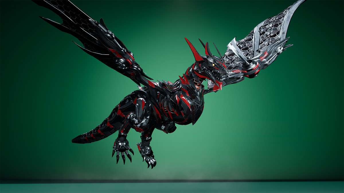 Sci-Fi Dragon Knight