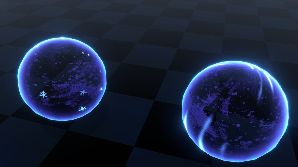 Frozen Ghostly Hologram Shader