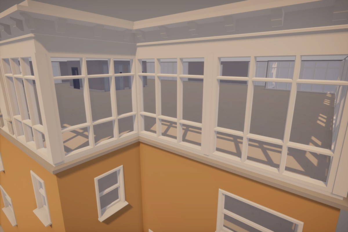 Low Poly Apartment Interior & Exterior