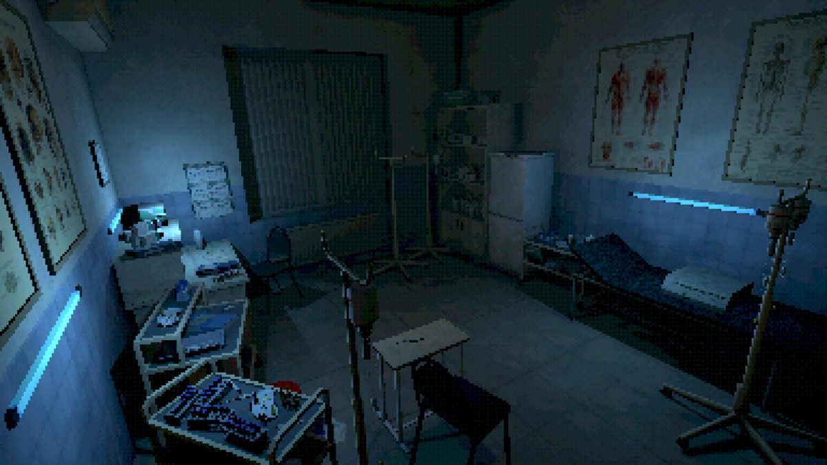 PSX Horror Hospital (Retro PS1 Style)