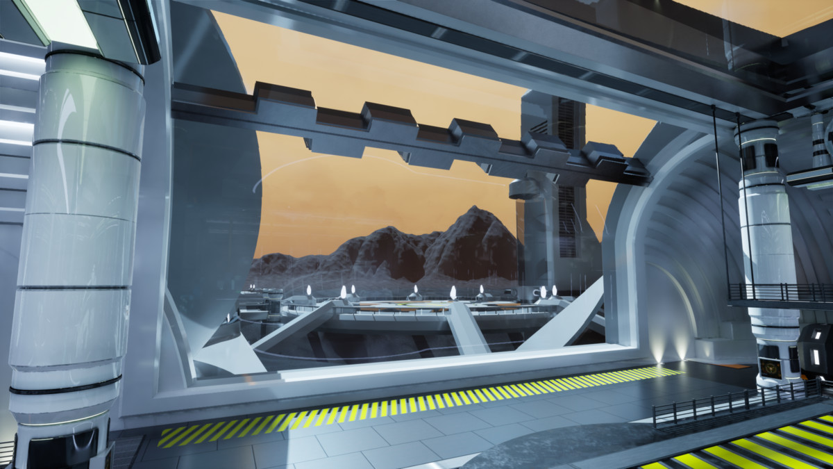Futuristic Environment Kit Vol.4 – Sci-Fi Spaceport Hub