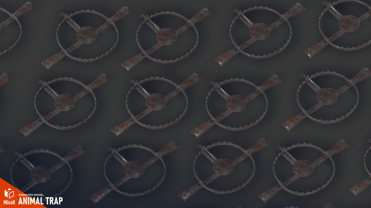 Trap - animated model