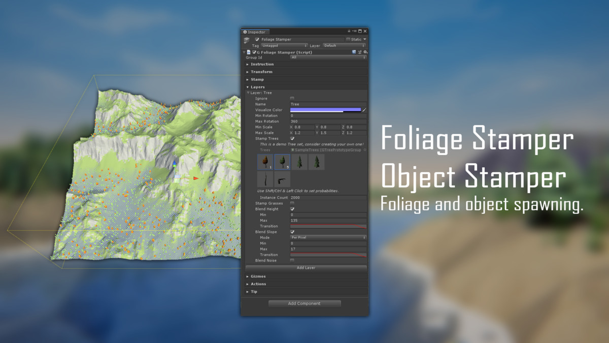 Polaris Highland - Low Poly Terrain Tool