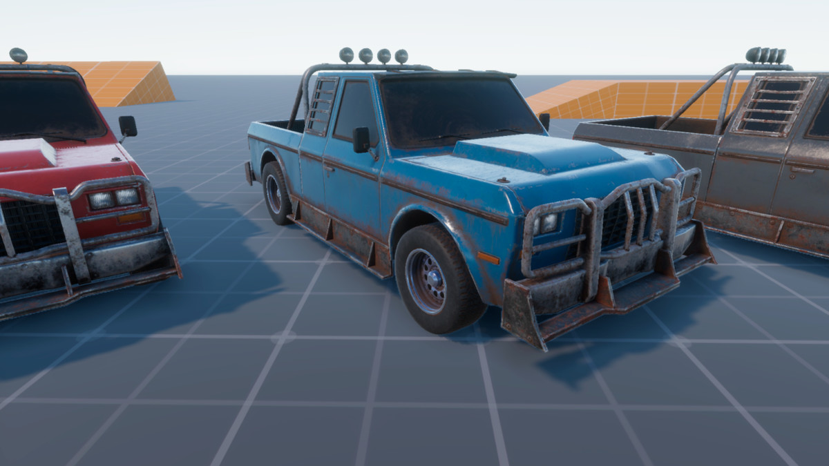 Post-Apocalyptic Pickup Truck | Physics-Based Vehicle Controller