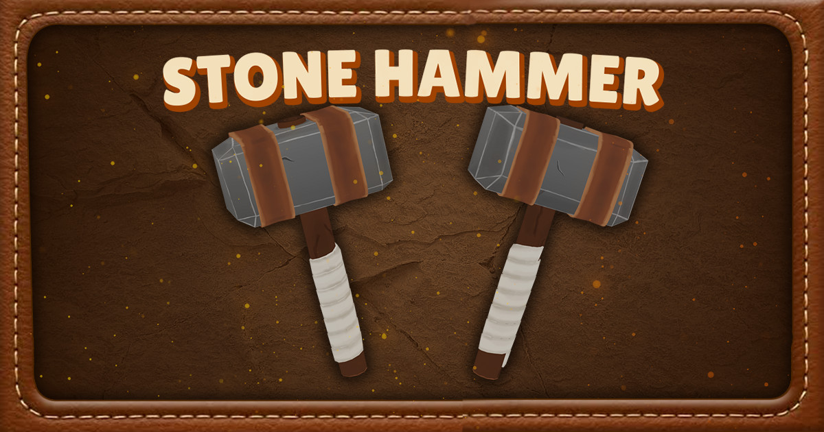 Stylized Hand Painted Survival Tools