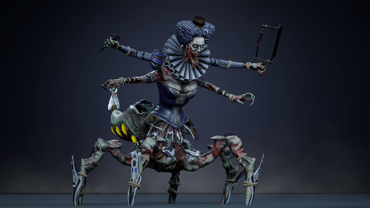Fantasy Cyborg Queen