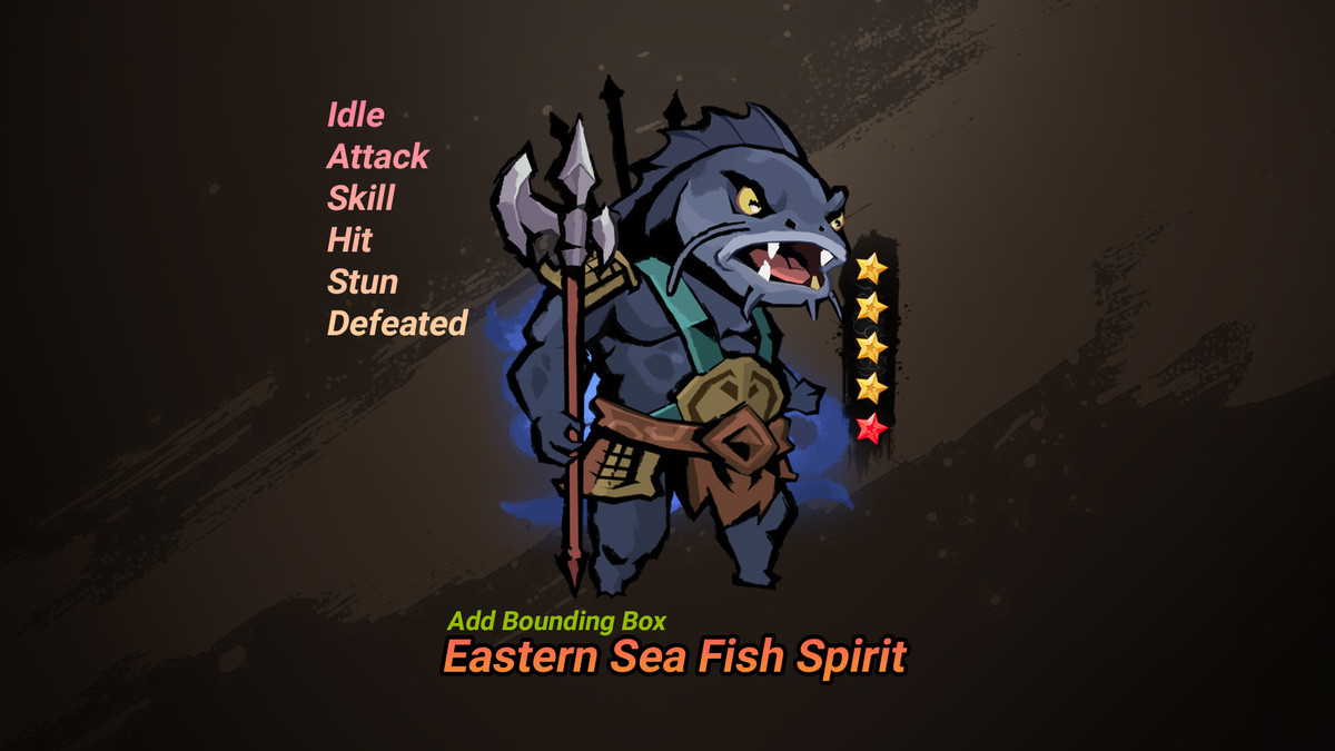 Eastern Sea Fish Spirit_Spine Animation