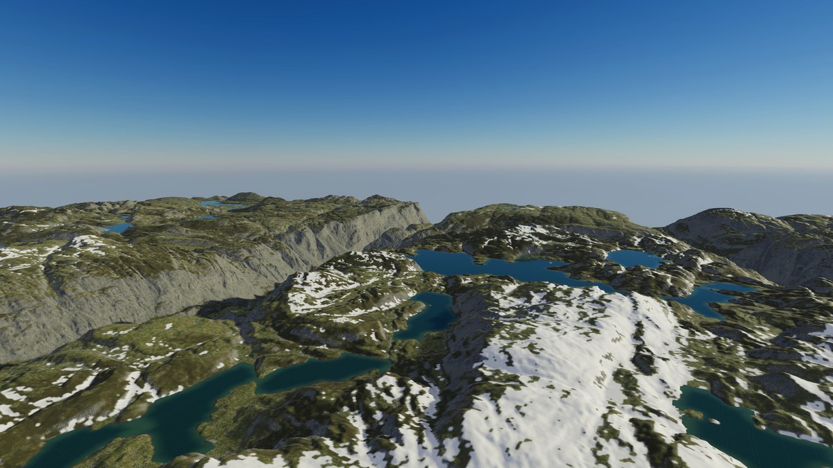 Norway Fjell Real-World Terrains 15 km