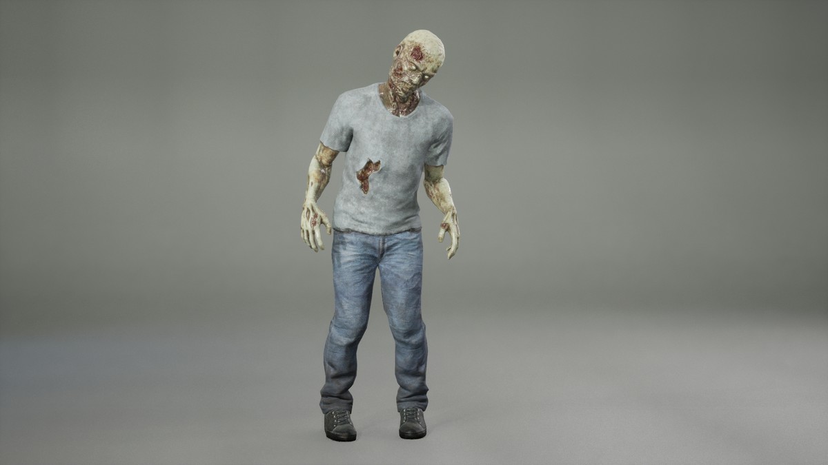 Zombie man