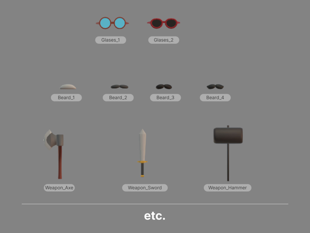 Character Generator Animation pack