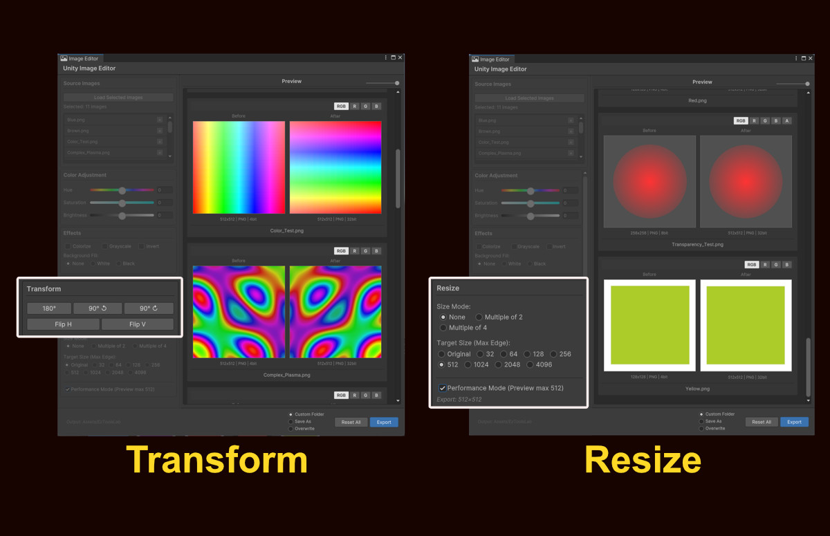 Image Editor - Batch Edit, Preview, Export