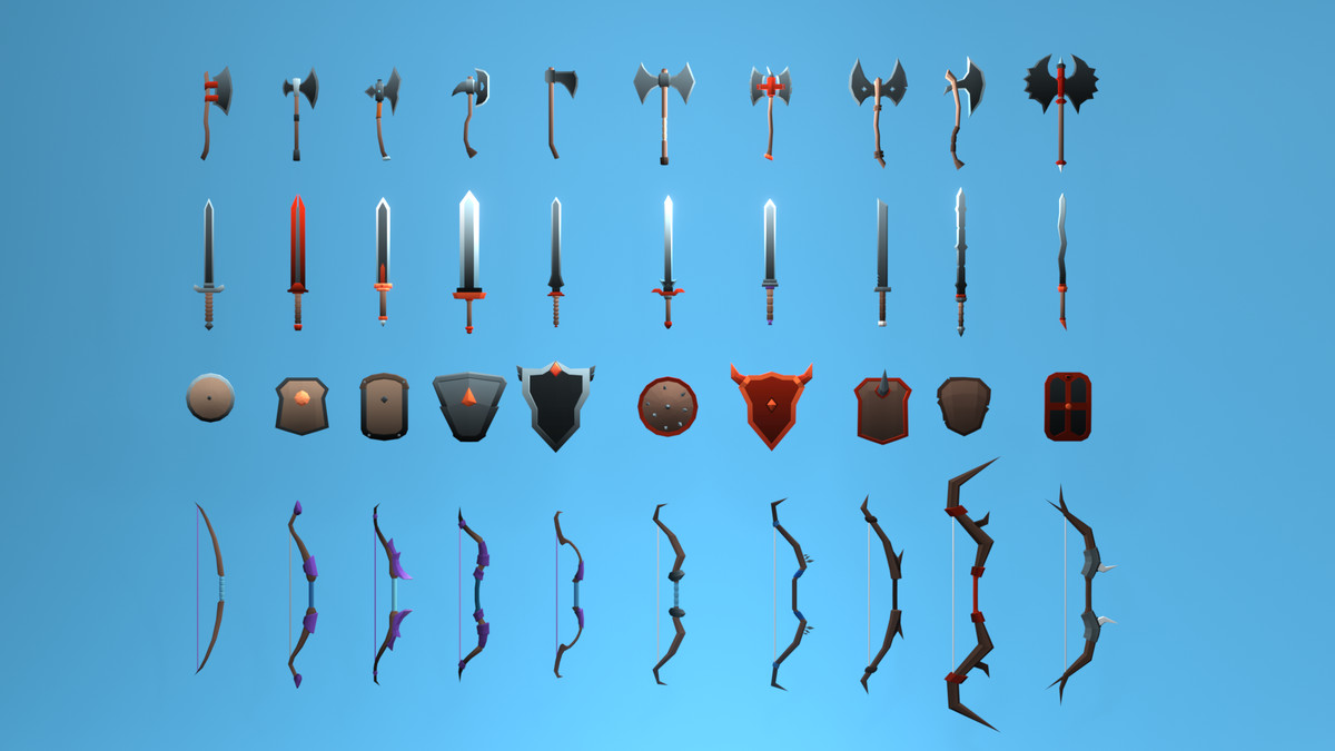Low Poly Cubic Character - By Shokubutsu