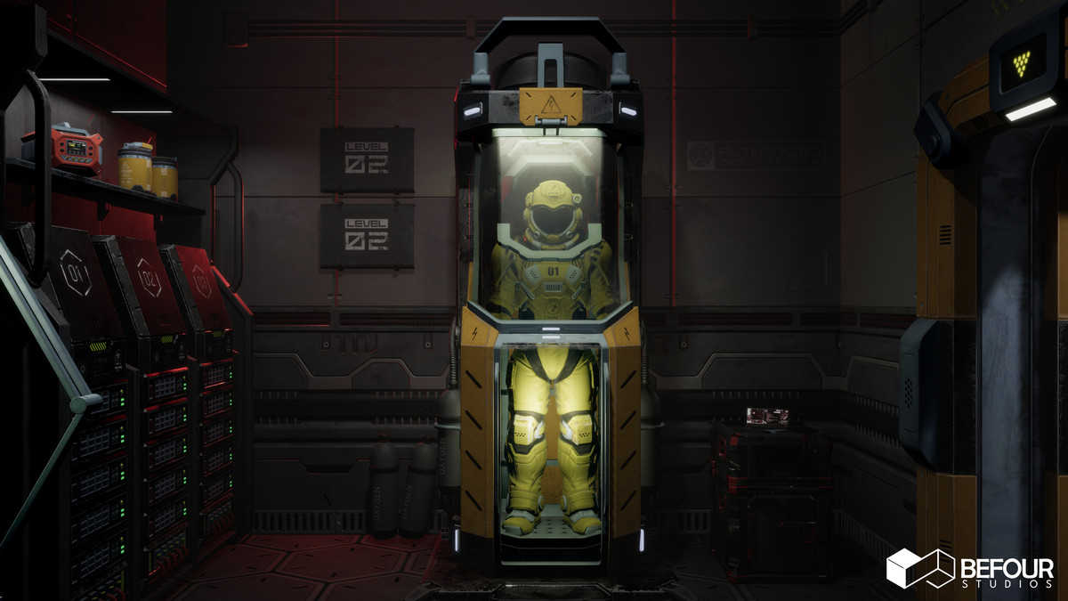 SciFi Engineer's Room Environment