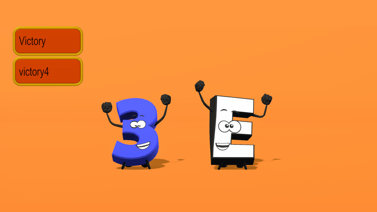 Toon letters and numbers