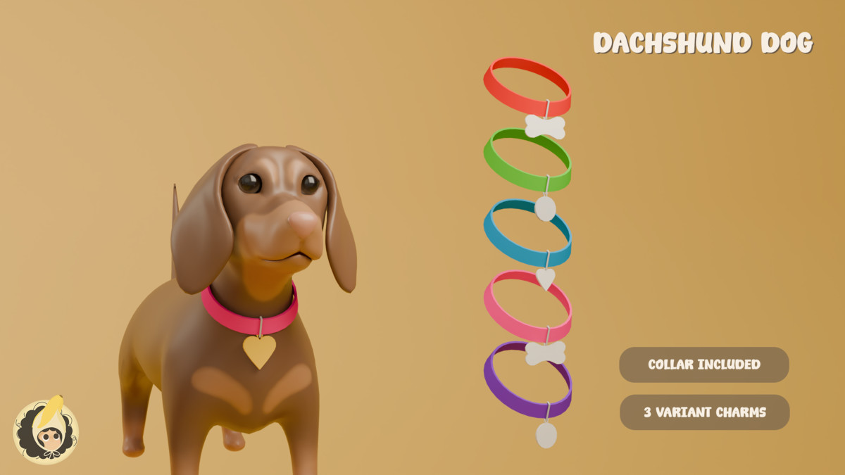 Animated Dachshund Dog