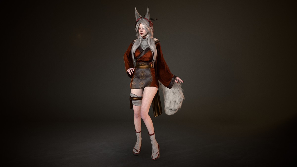 Kitsune Game Ready