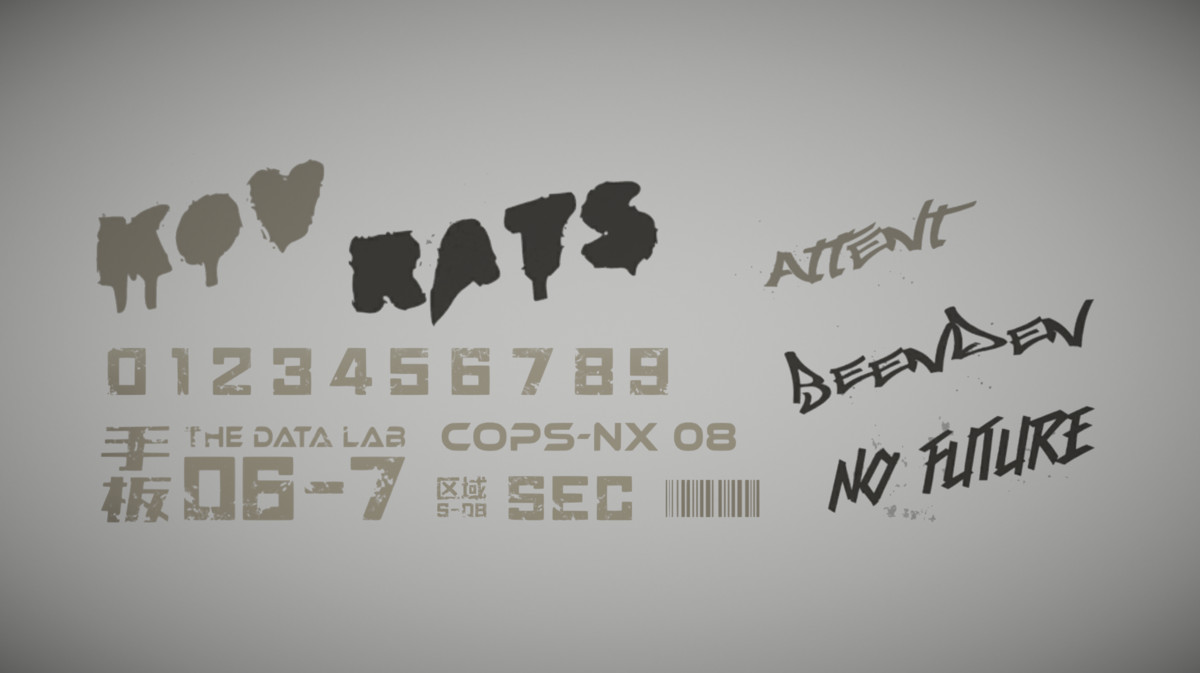 Cyberpunk Armory - Low Poly