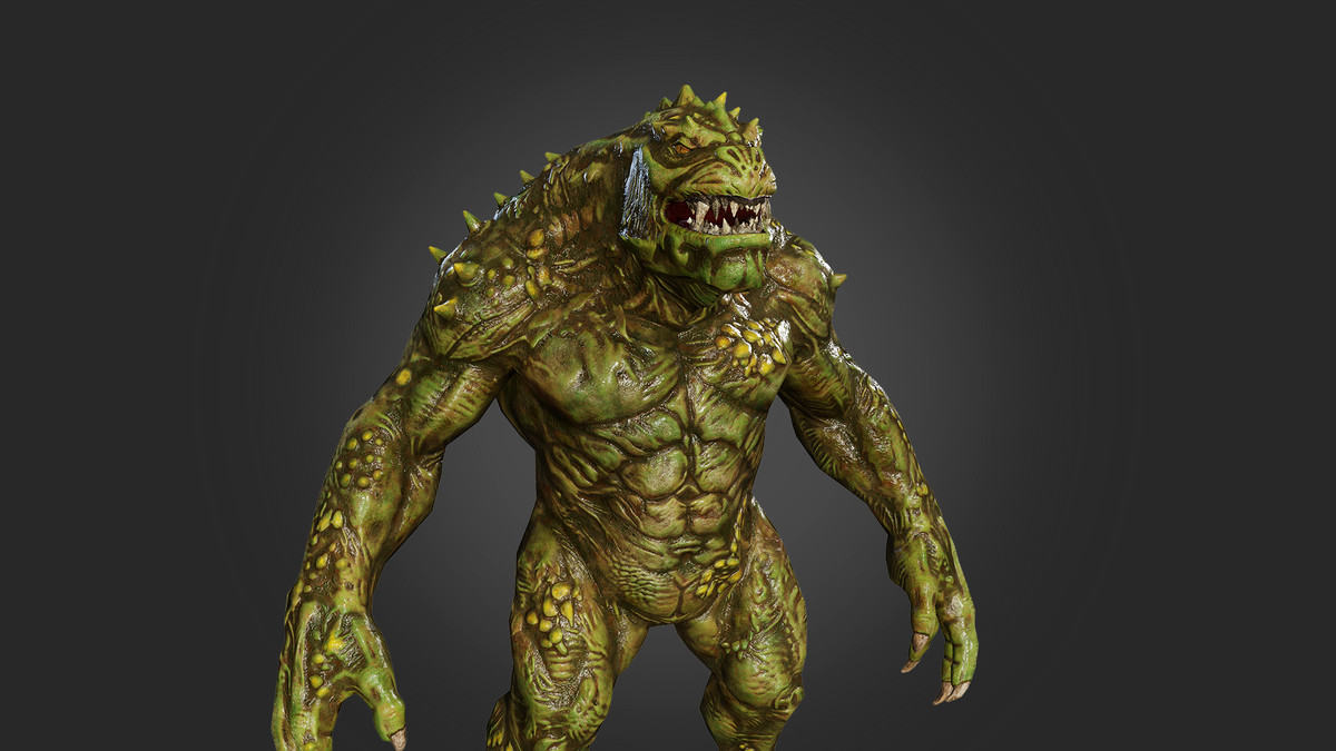 Swamp monster creature