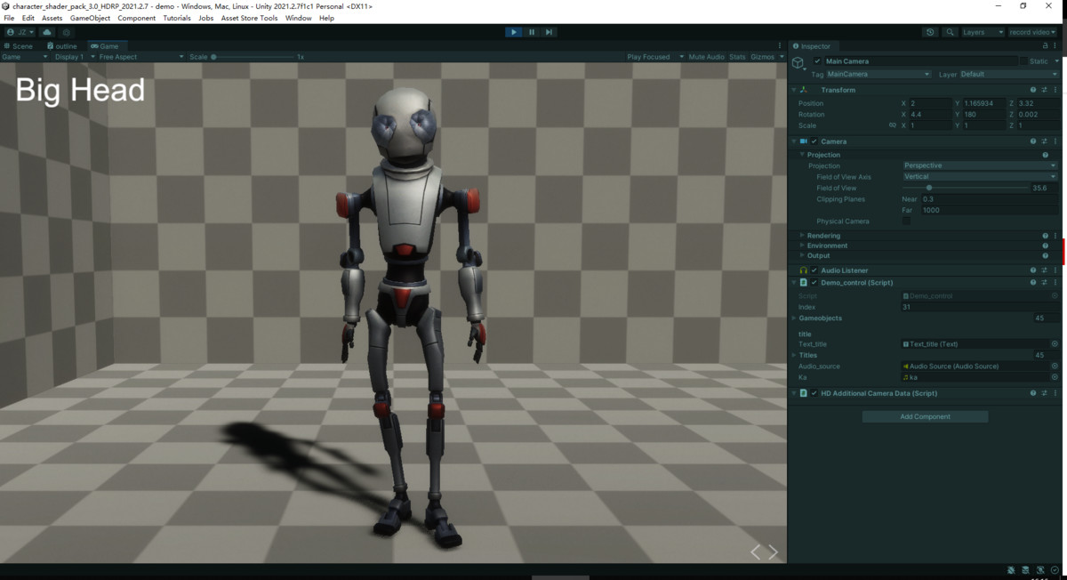 Character Shader Pack 3.0 - HDRP