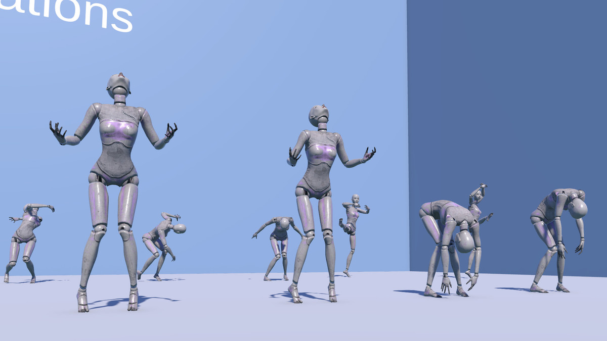 Killer Doll Animations