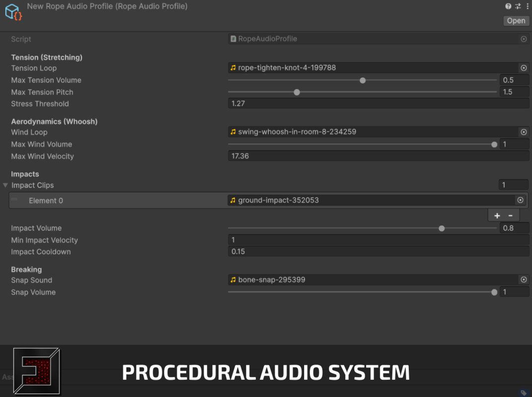 Tensio: Advanced Rope Physics