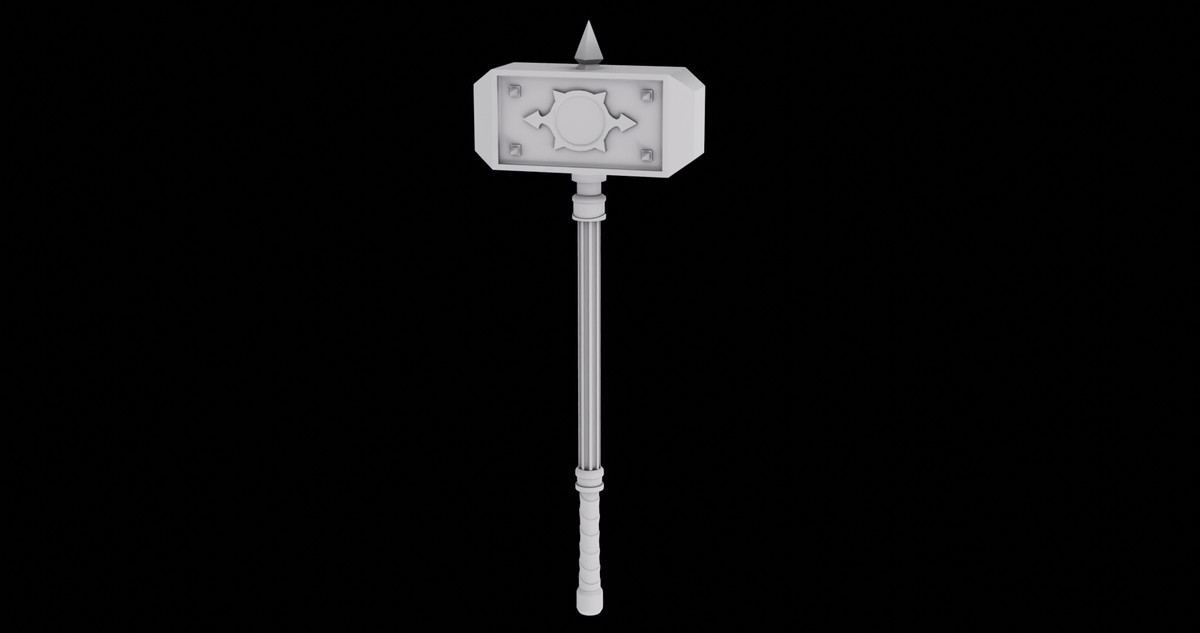 5 Battle Hammers Collection URP HDRP Textures