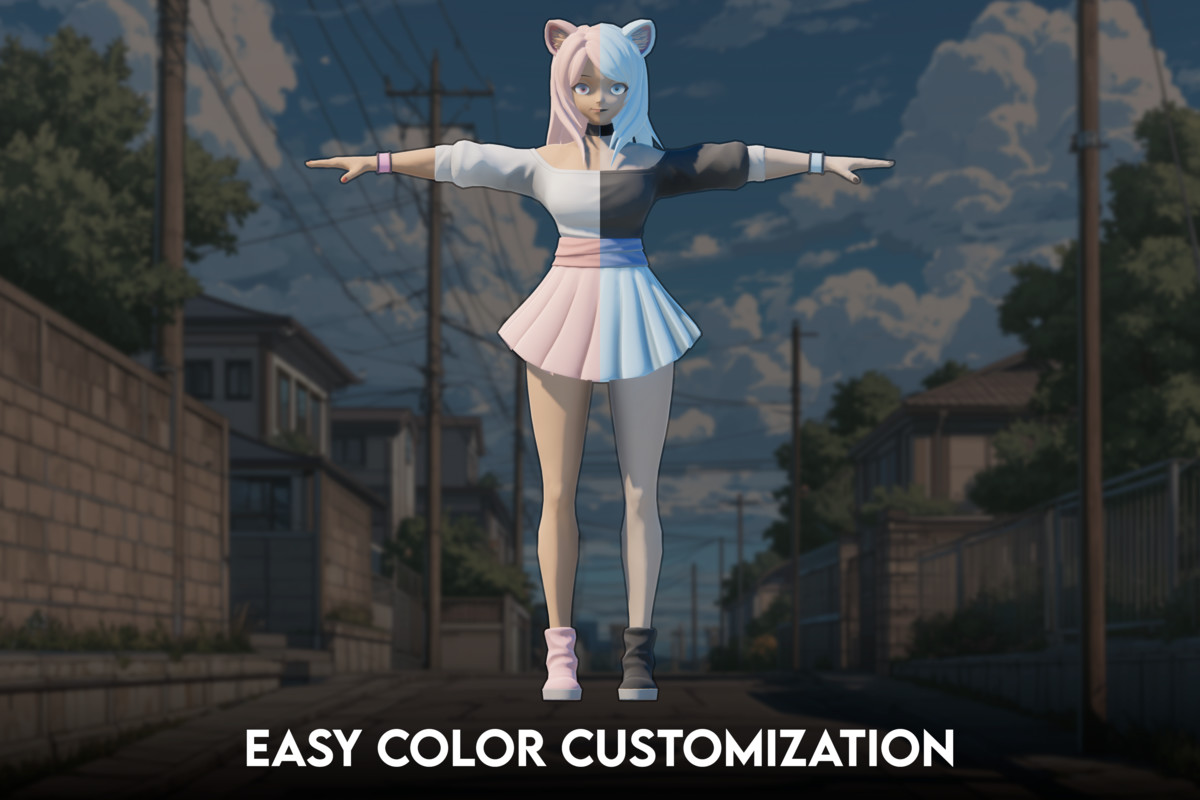 Stylized Anime Characters
