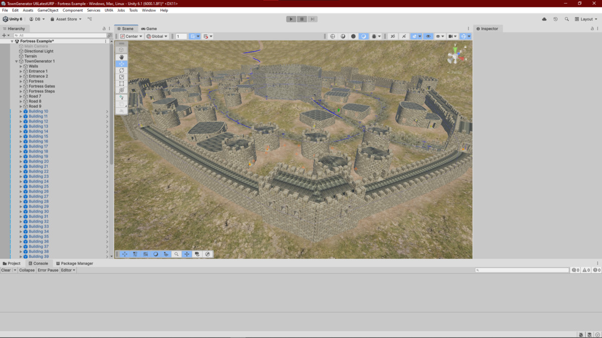 Town Generator | Construct Tool | Spawner