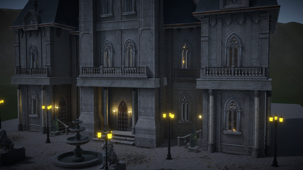 Gothic Mansion (MODULAR)
