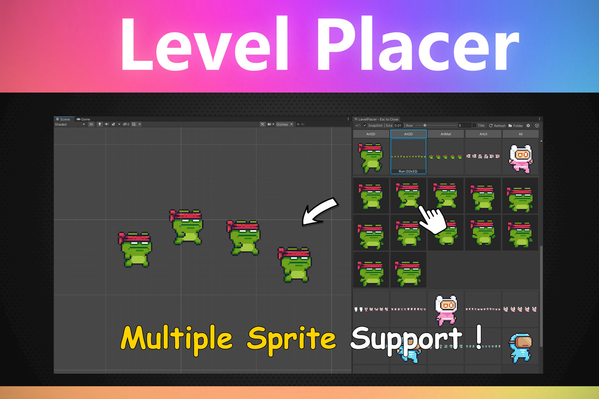 Quick Drag & Drop | Level Placer