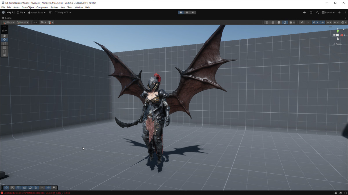 N5: Vyara | Female Dragon Knight