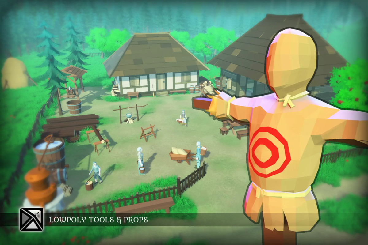 Low Poly Lite Bundle - LOWPOLY MEDIEVAL FANTASY SERIES