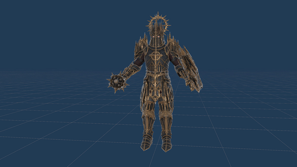 Cathedral Guardian - Dark Fantasy Boss