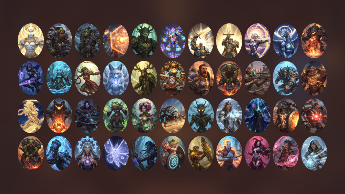 Card Battler Game Assets Pack for Fantasy RPG and Strategy Mobile Games